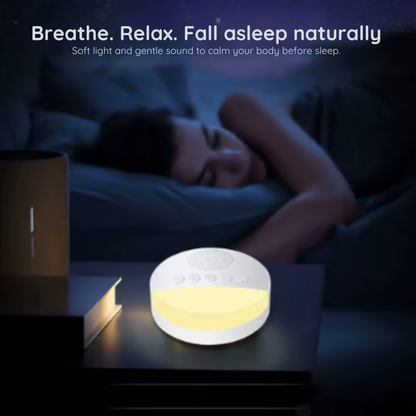 White Noise Sleep Lamp with Soft Light &amp; Timer